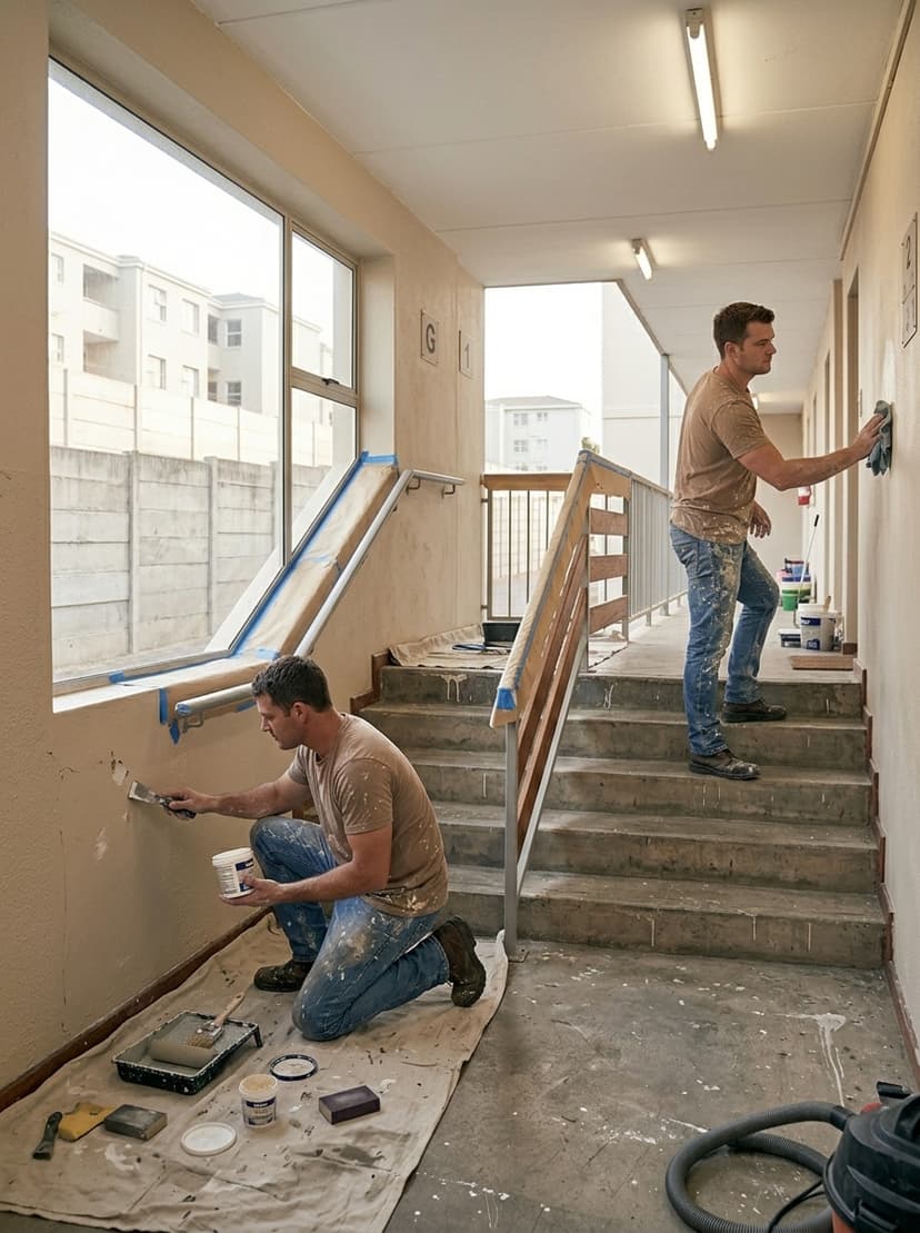Sectional-title stairwell refresh